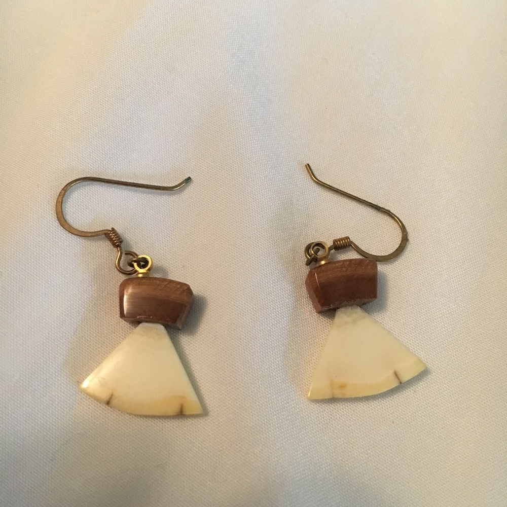 Ivory earrings